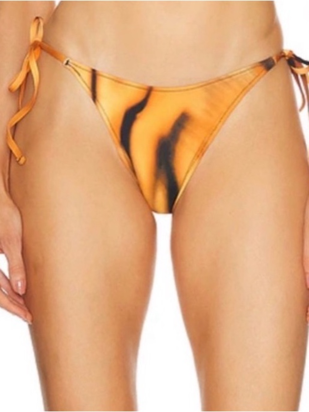 NWT Skims x Roberto Cavalli Dipped Tie Bikini Bottom